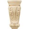Ekena Millwork 4 1/2"W x 2 3/4"D x 10"H Small Farmingdale Acanthus Pilaster Corbel, Maple COR04X02X10FRMA - alternate 4
